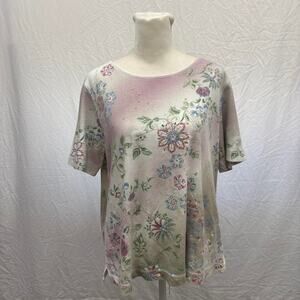 Y2K Fairy Paisley Sequin T-Shirt